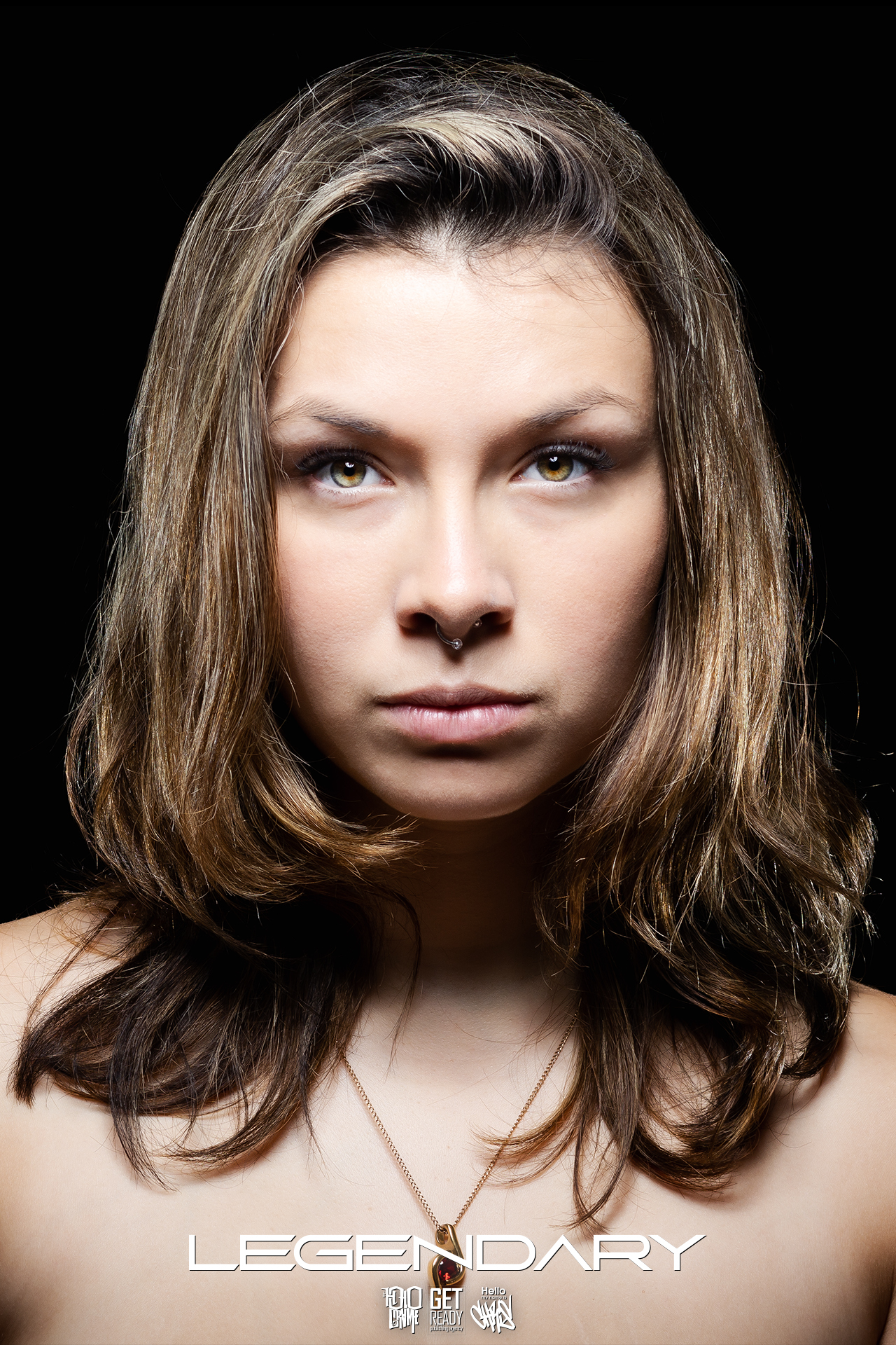 Portrait studio mode à Beauvais, séance photo professionnelle par Chris Martin